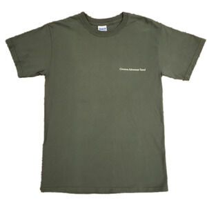 3/$20 Gildan Green Overseas Adventure Travel T-shirt
